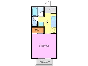 ラプランタン加島の物件間取画像